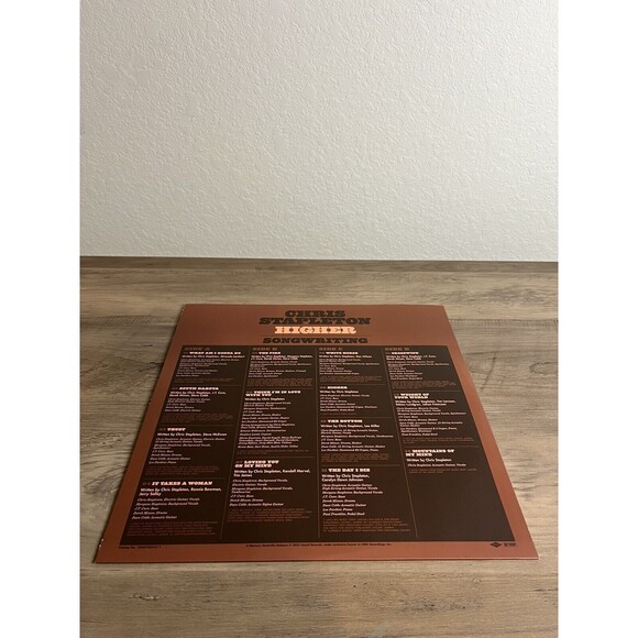 Chris Stapleton- Higher-  2LP records - White‎ Colored Vinyl Like New-NOT SEALED - Picture 9 of 16